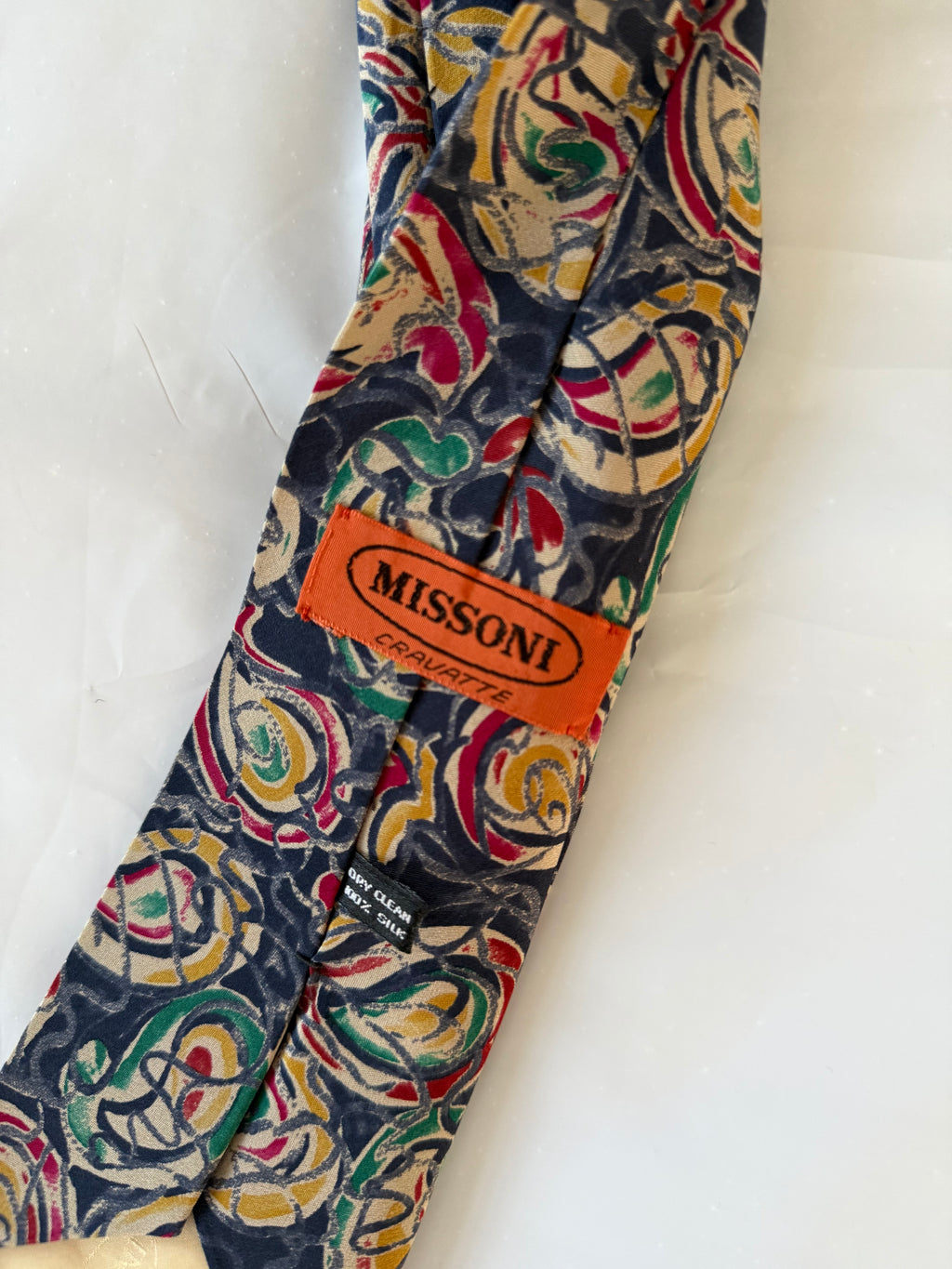 Missoni 1990s Silk Tie