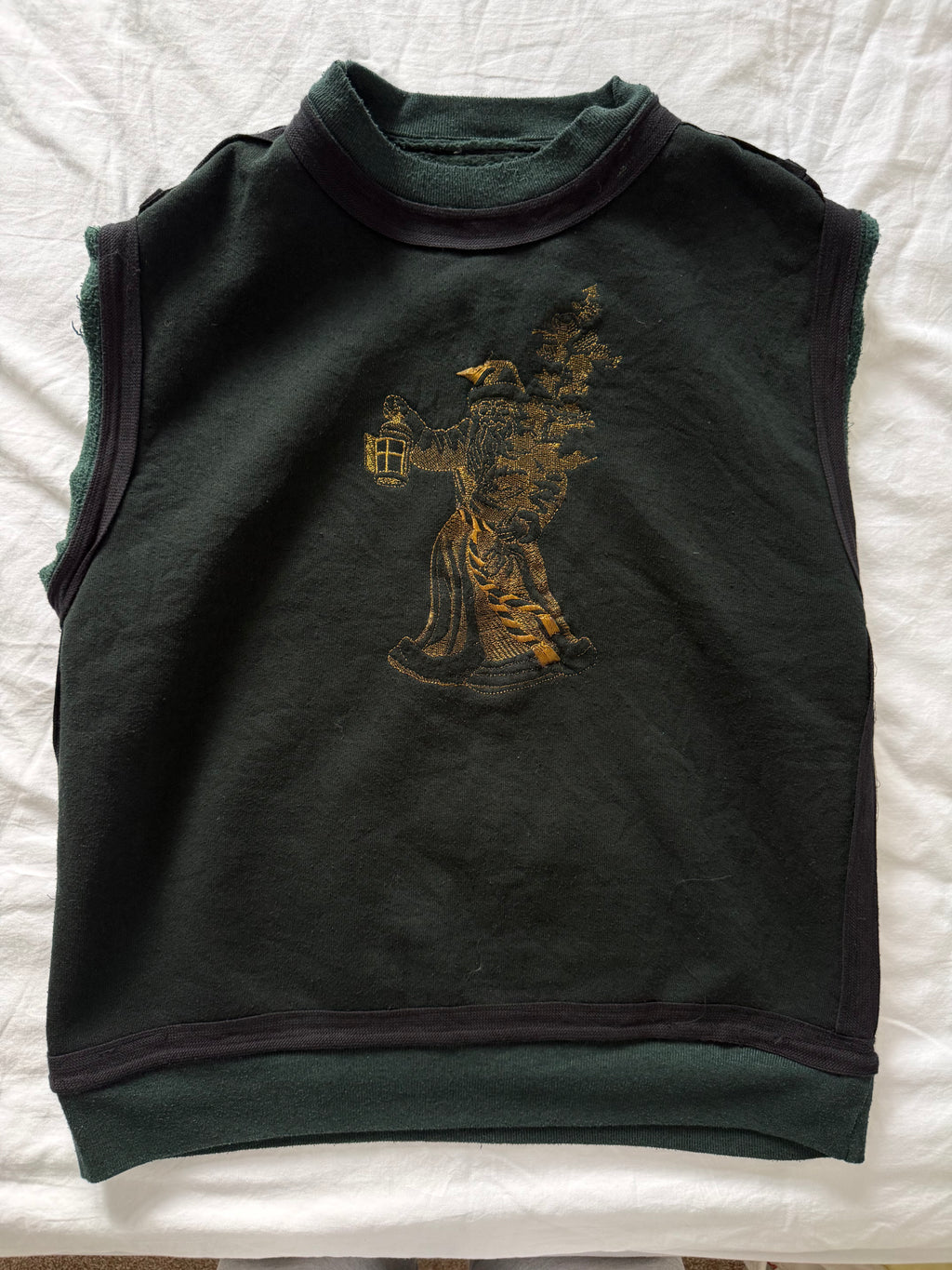 Maison Martin Margiela SS2005 Artisanal Line (0)(10) Reconstructed Patch Vest - Size S