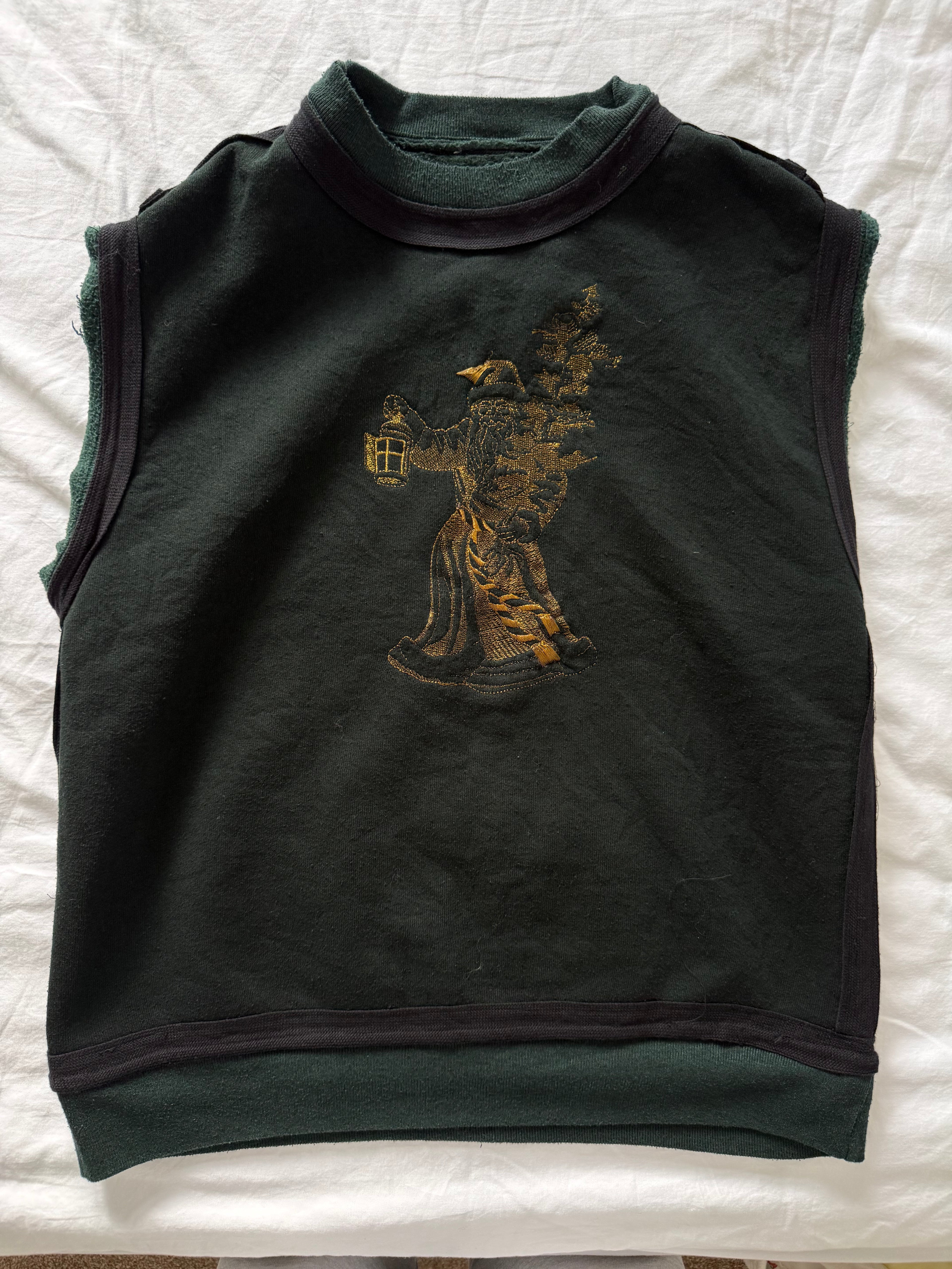 Maison Martin Margiela SS2005 Artisanal Line (0)(10) Reconstructed Patch Vest - Size S