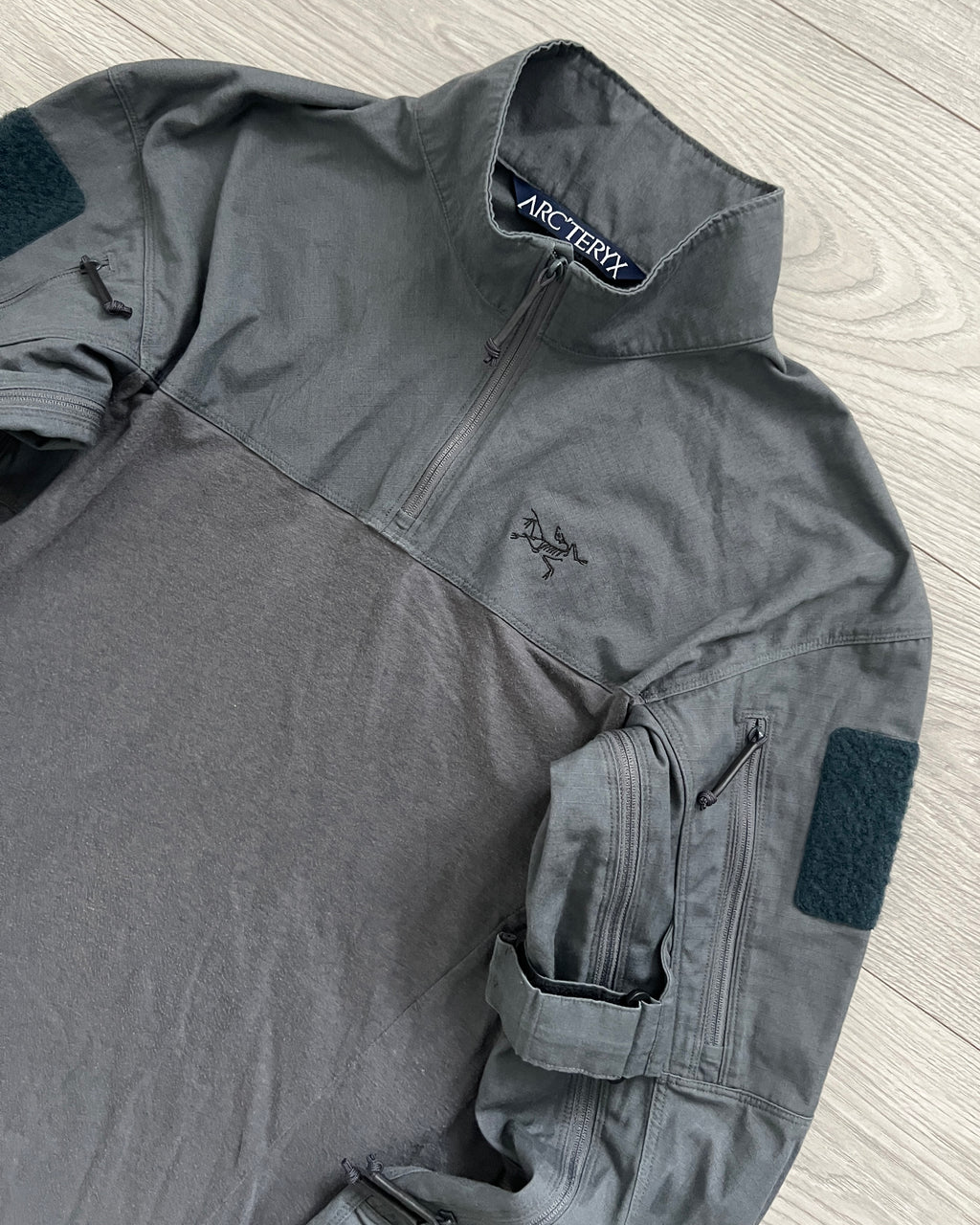Arcteryx LEAF Talos Half Shell Assault Combat Shirt Wolf Grey - Size XL