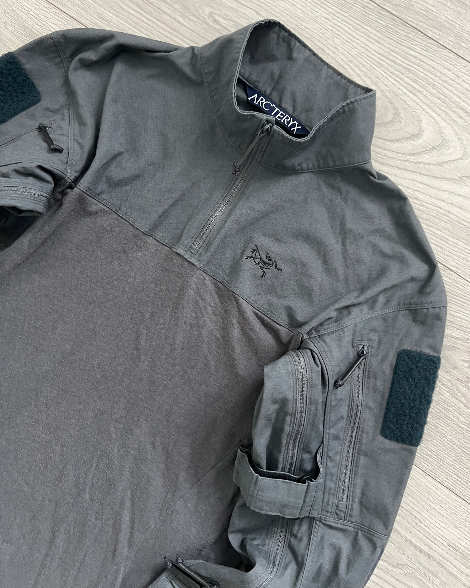 Arcteryx LEAF Talos Half Shell Assault Combat Shirt Wolf Grey - Size XL