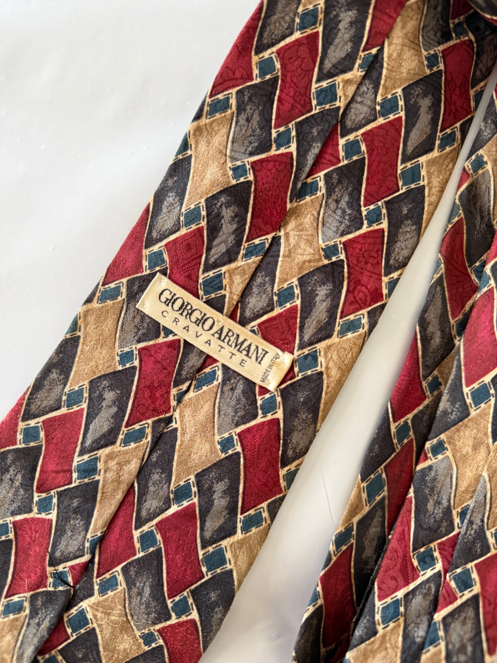 Giorgio Armani 1990s Silk Tie