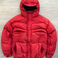 Oakley AW06 Goose Down Red Technical Puffer Jacket - Size M