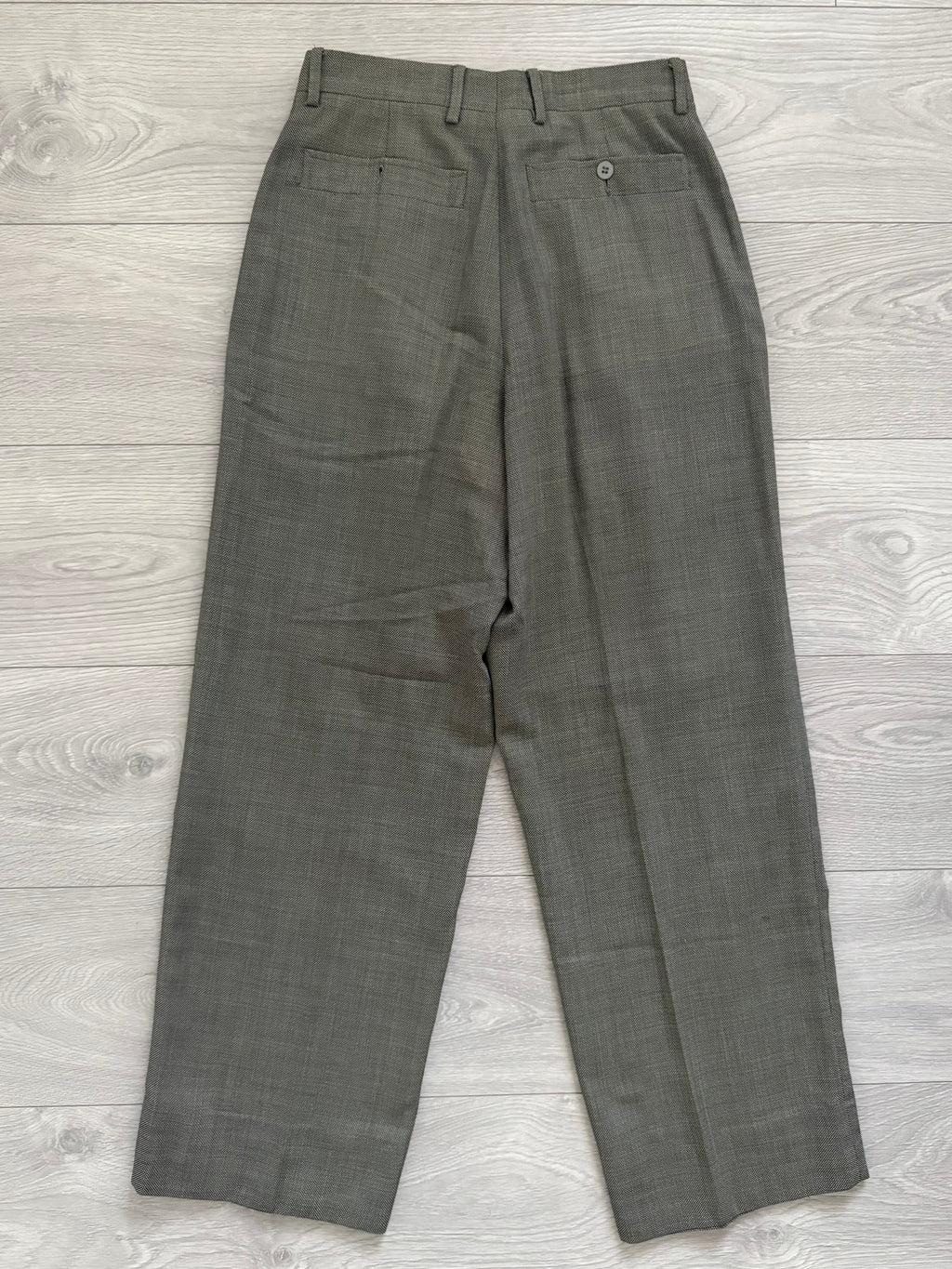Giorgio Armani 1990s Double-Breasted Pleated Relaxed Suit - Size S Jacket / 28" Waist