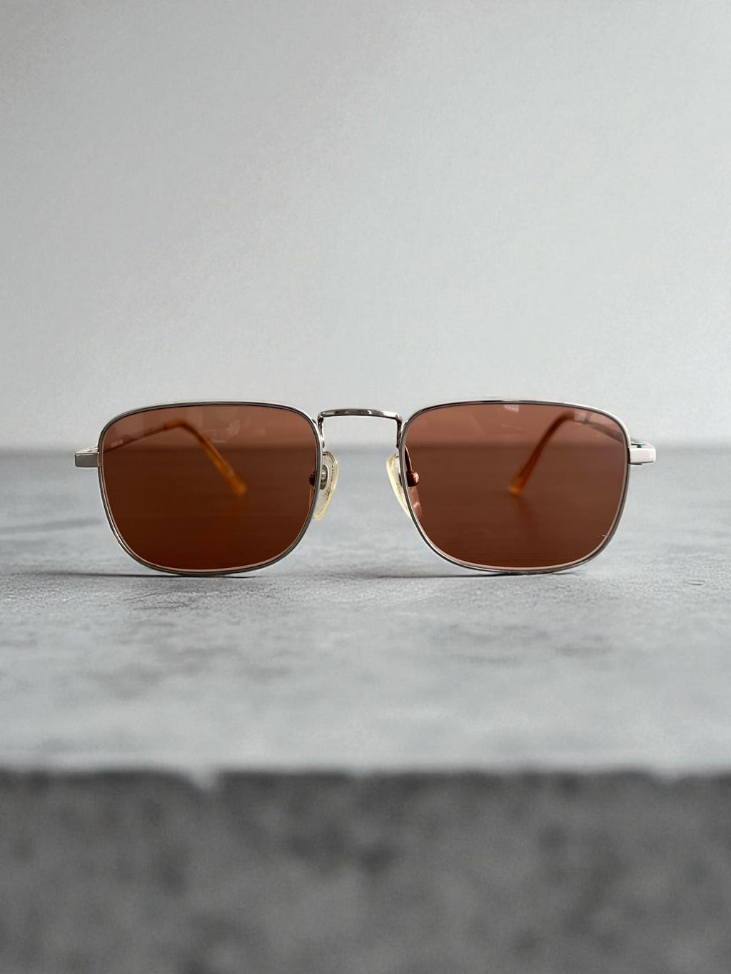 Helmut Lang 1999 Titanium Metal Sunglasses