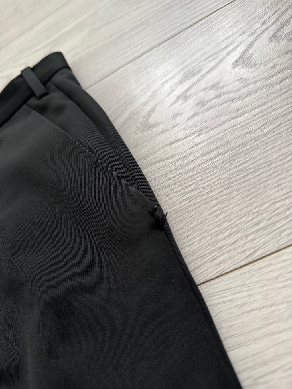 Vintage 1980s Double Pleat Wool Pants Made in Italy - Size 44" Waist