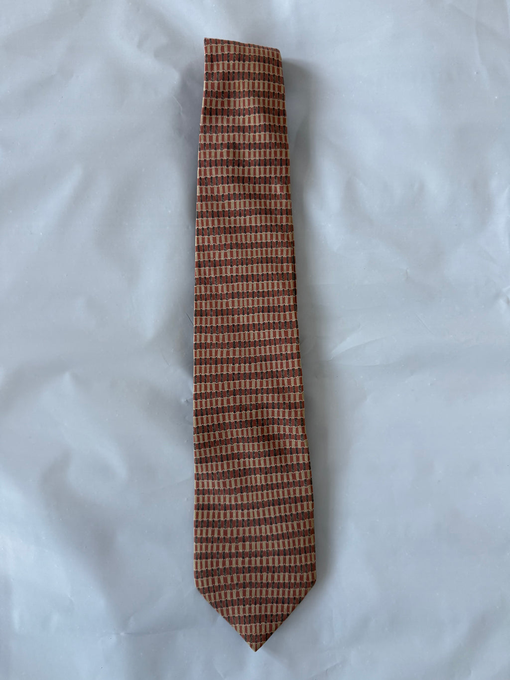 Issey Miyake 1990s Silk Tie