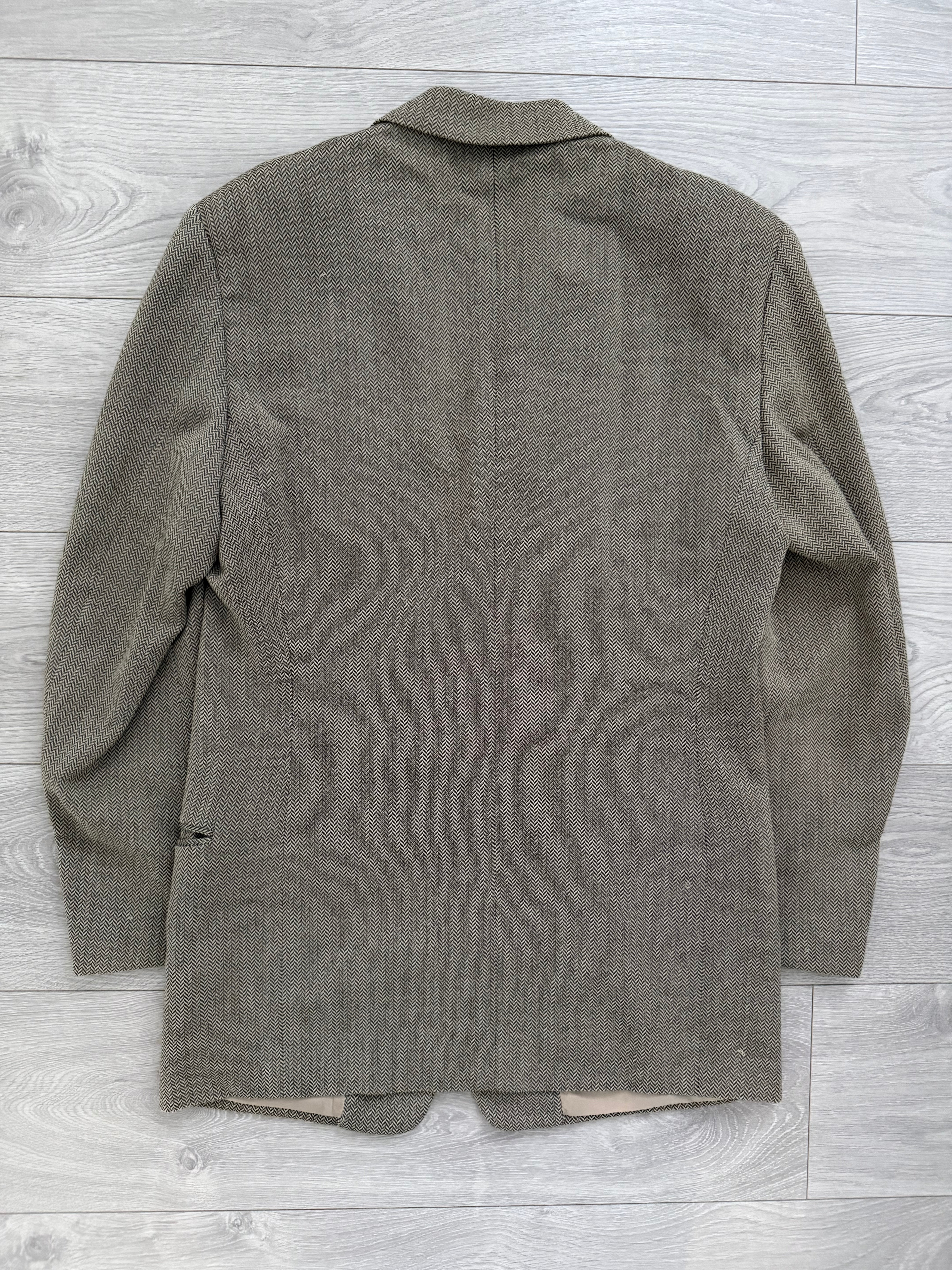 Giorgio Armani 1990s 3B Textured Jacquard Wool Sports Jacket