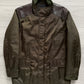 Prada Mainline FW2006 Leather Panelled Nylon Insulated Coat - Size M