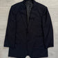 Armani 2000s Striped Navy Suit - XL Jacket / 38" Waist