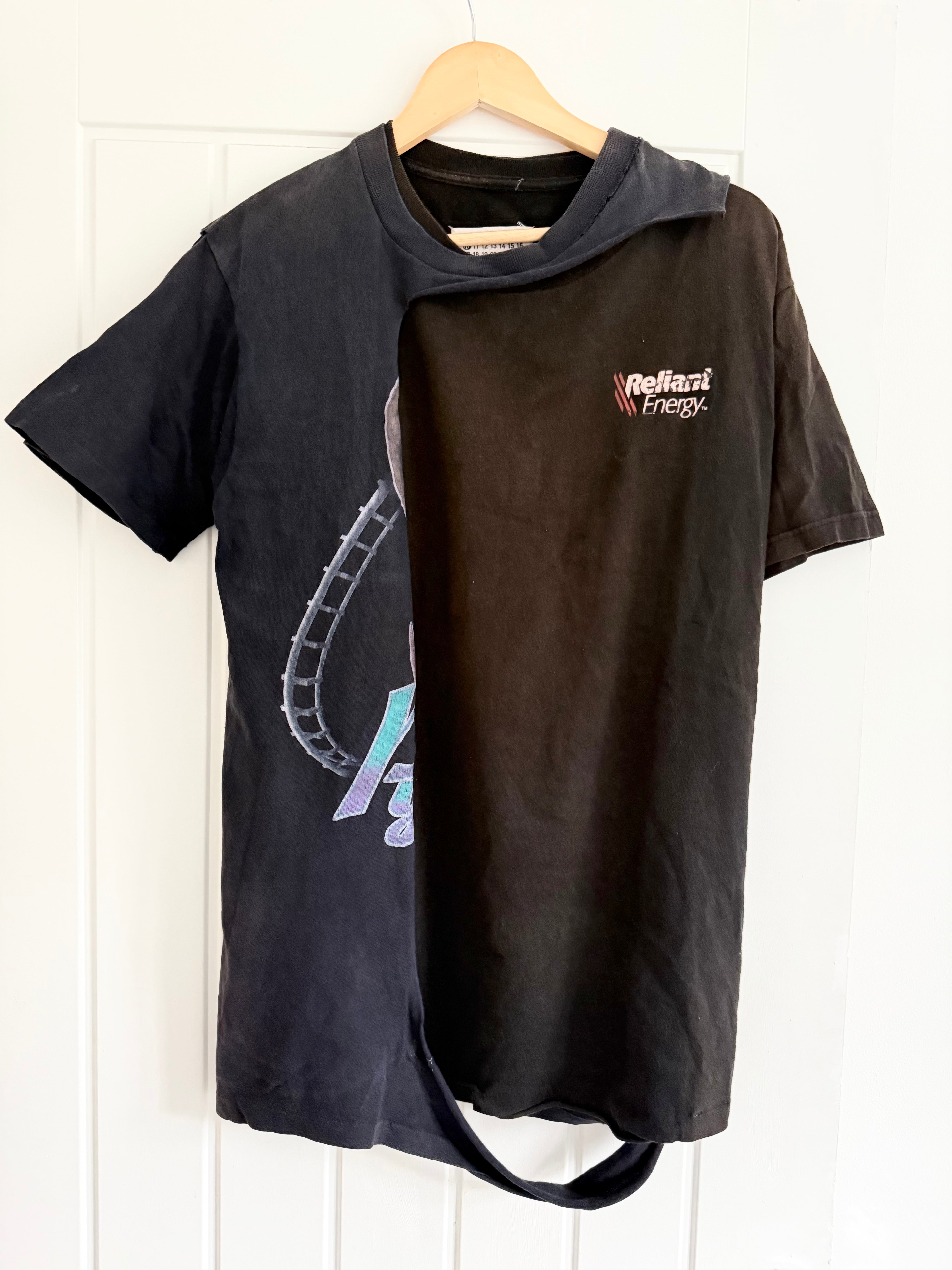 Maison Martin Margiela AW2004 Artisanal Line (0)(10) Reconstructed Double Layered T-Shirt - Size M