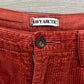 C.P. Company 1980s 'Navy Arctic' Rust Orange Pleated Cord Pants - Size 31