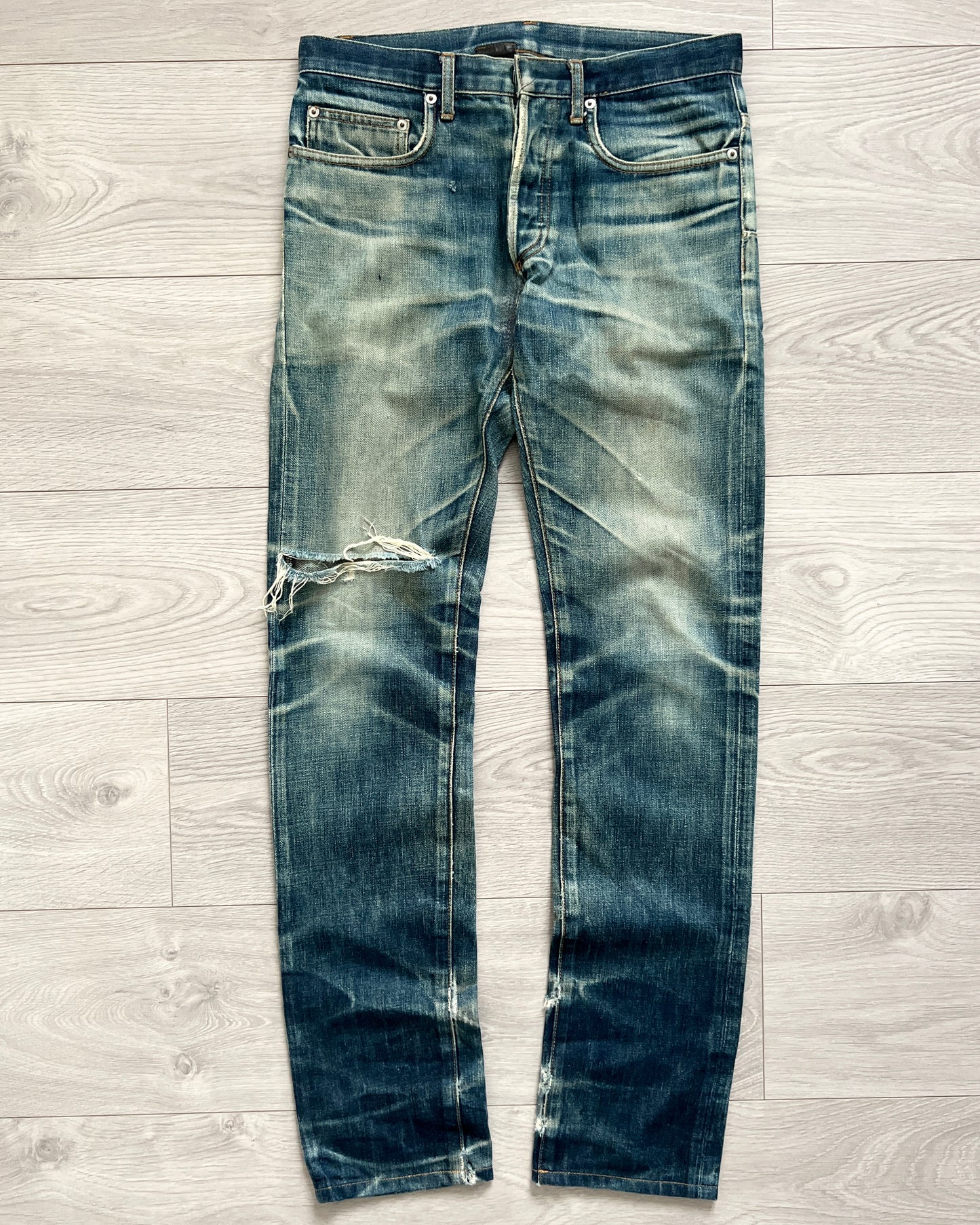 Dior Homme by Hedi Slimane AW2004 Denim Jeans - Size 29