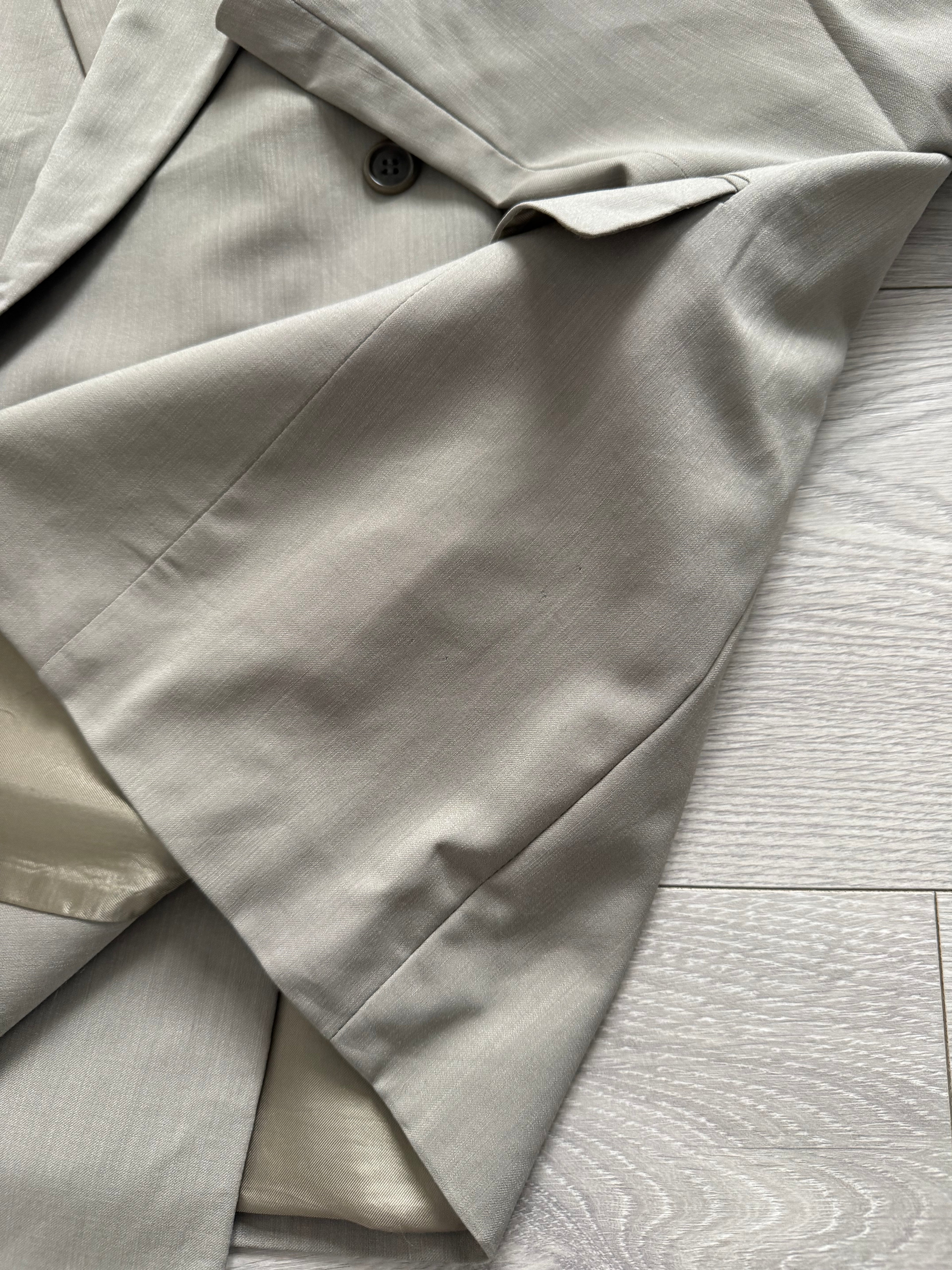 Hugo Boss 1980s 'Al Capone' Double Breasted Peaked Lapel Sports Jacket Blazer - Size XL