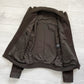 Prada Mainline AW2004 Brown Leather Jacket - Size L