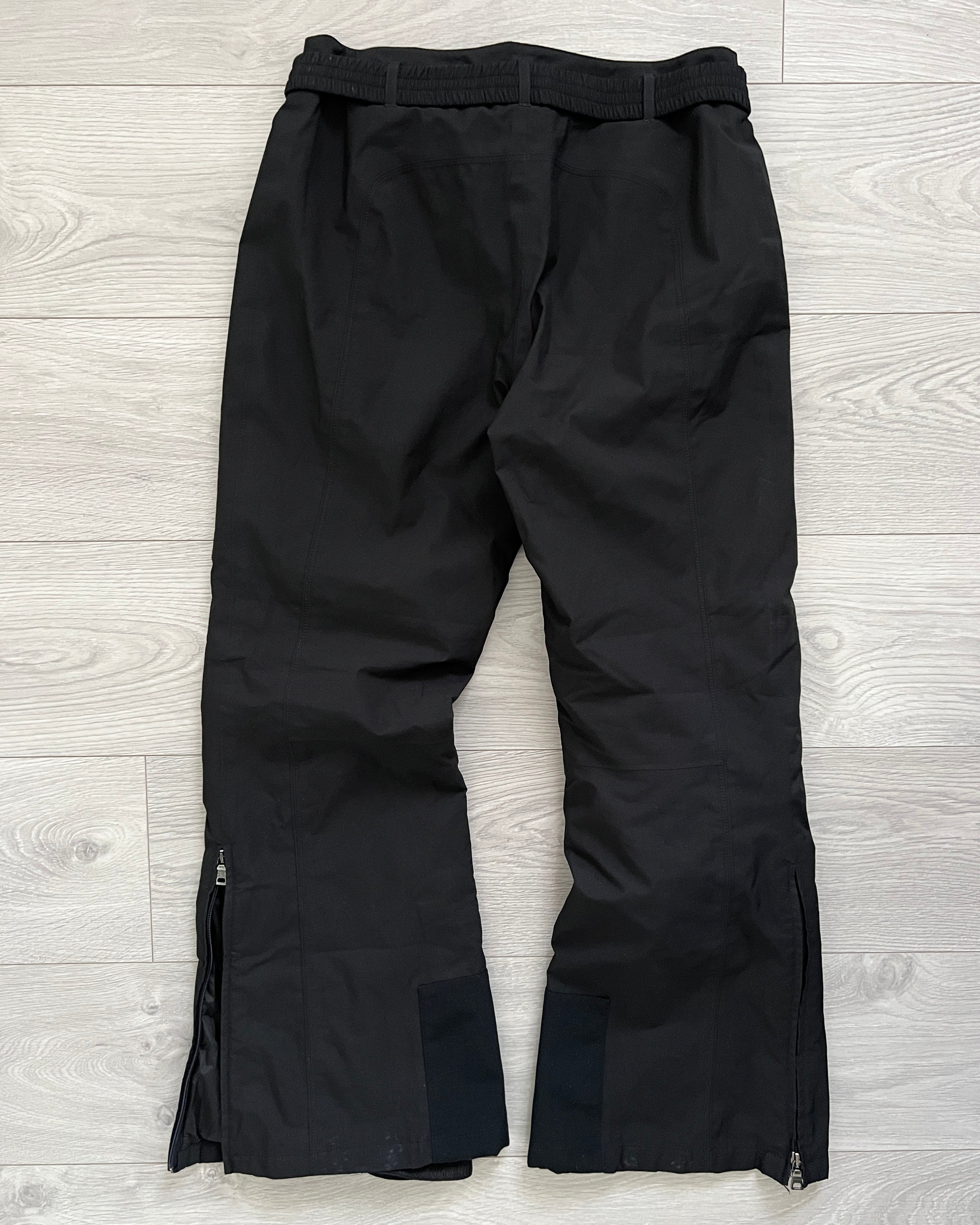 Prada Sport 00s Technical Gore-Tex Belted Insulated Pants - Size 