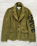 Comme Des Garcons Shirt 00s Printed Blazer Jacket - Size XS