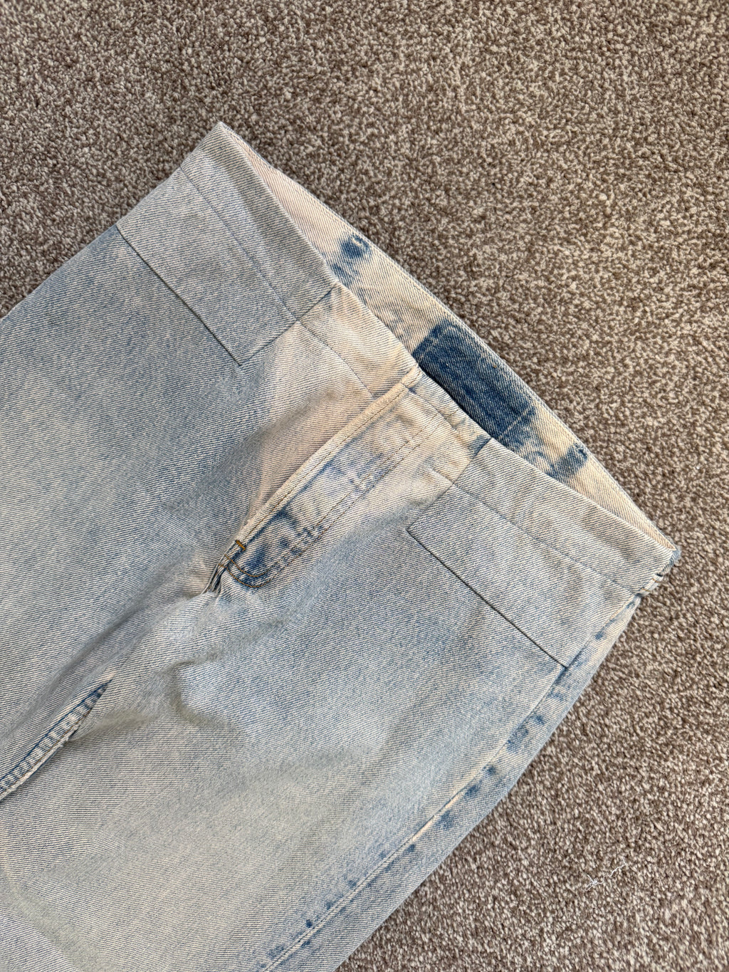 Maison Martin Margiela Artisanal Line (0) SS1999 Re-Worked Panelled Denim Jeans - Size 26" Waist
