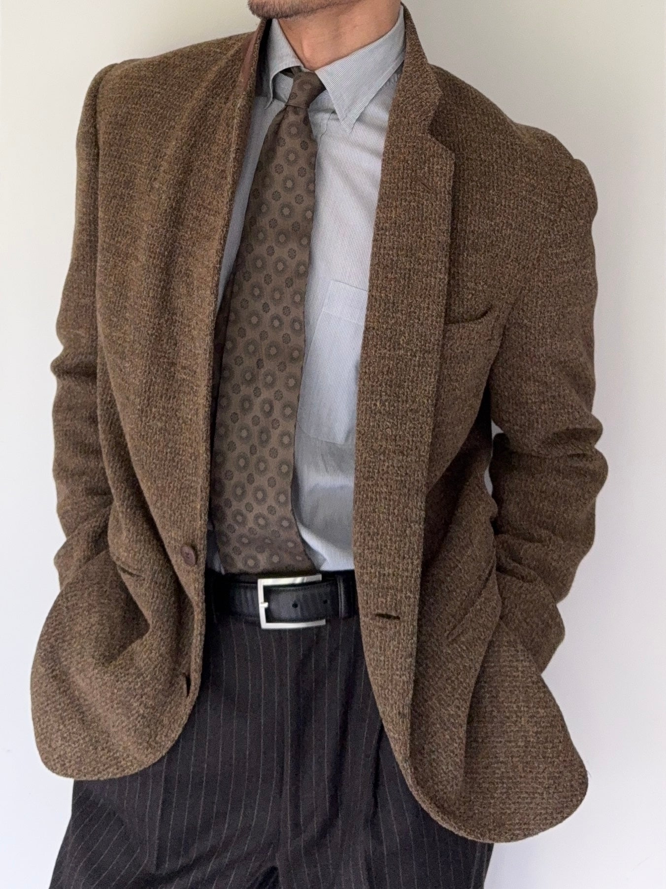 Emporio Armani 1991 Wool Blend Sports Blazer Jacket - Size M