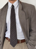 Charles Jourdan Paris 1990s Silk Tie