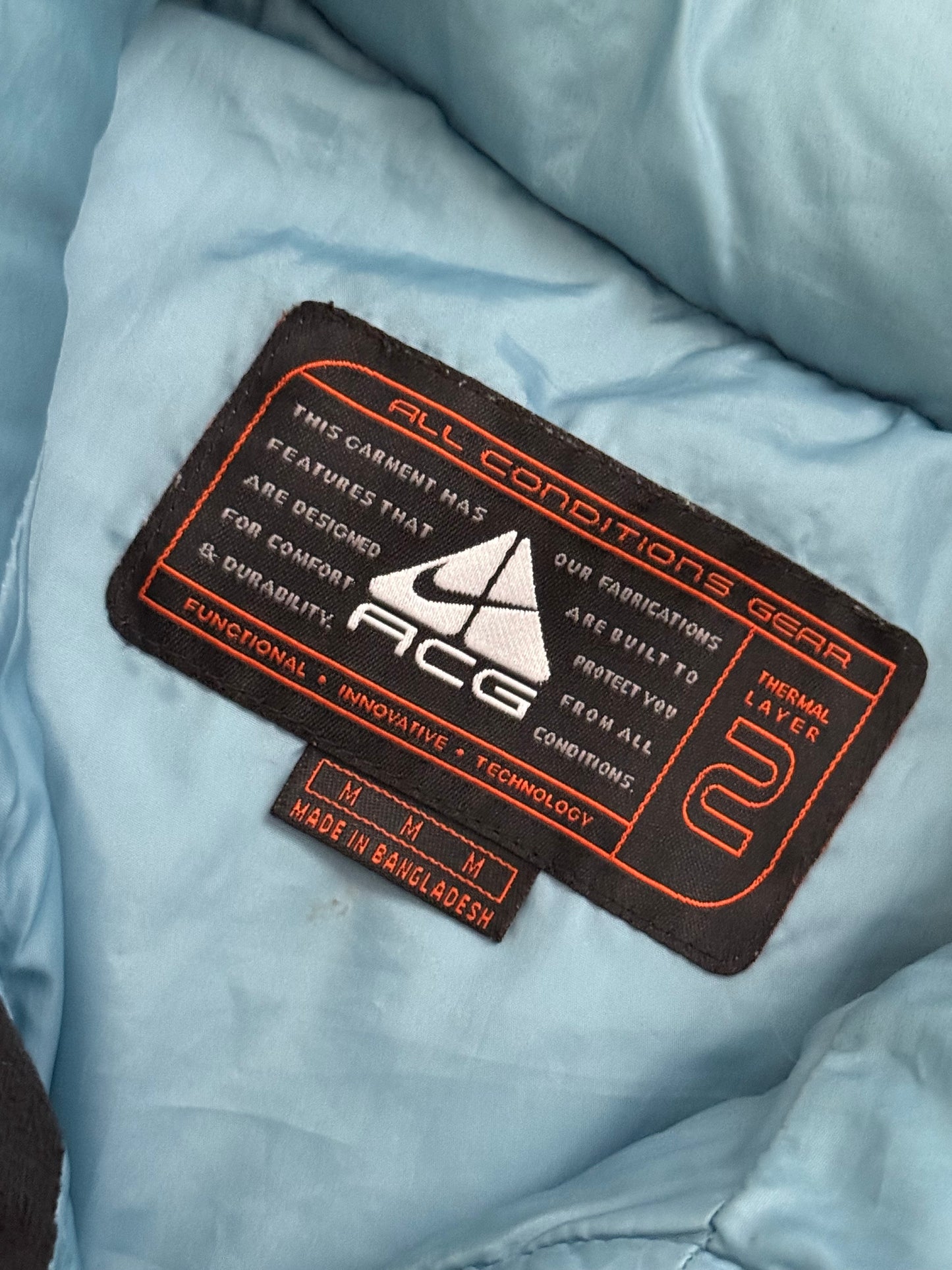 Nike ACG 00s Lungs Era Down Filled Puffer Vest - Size M