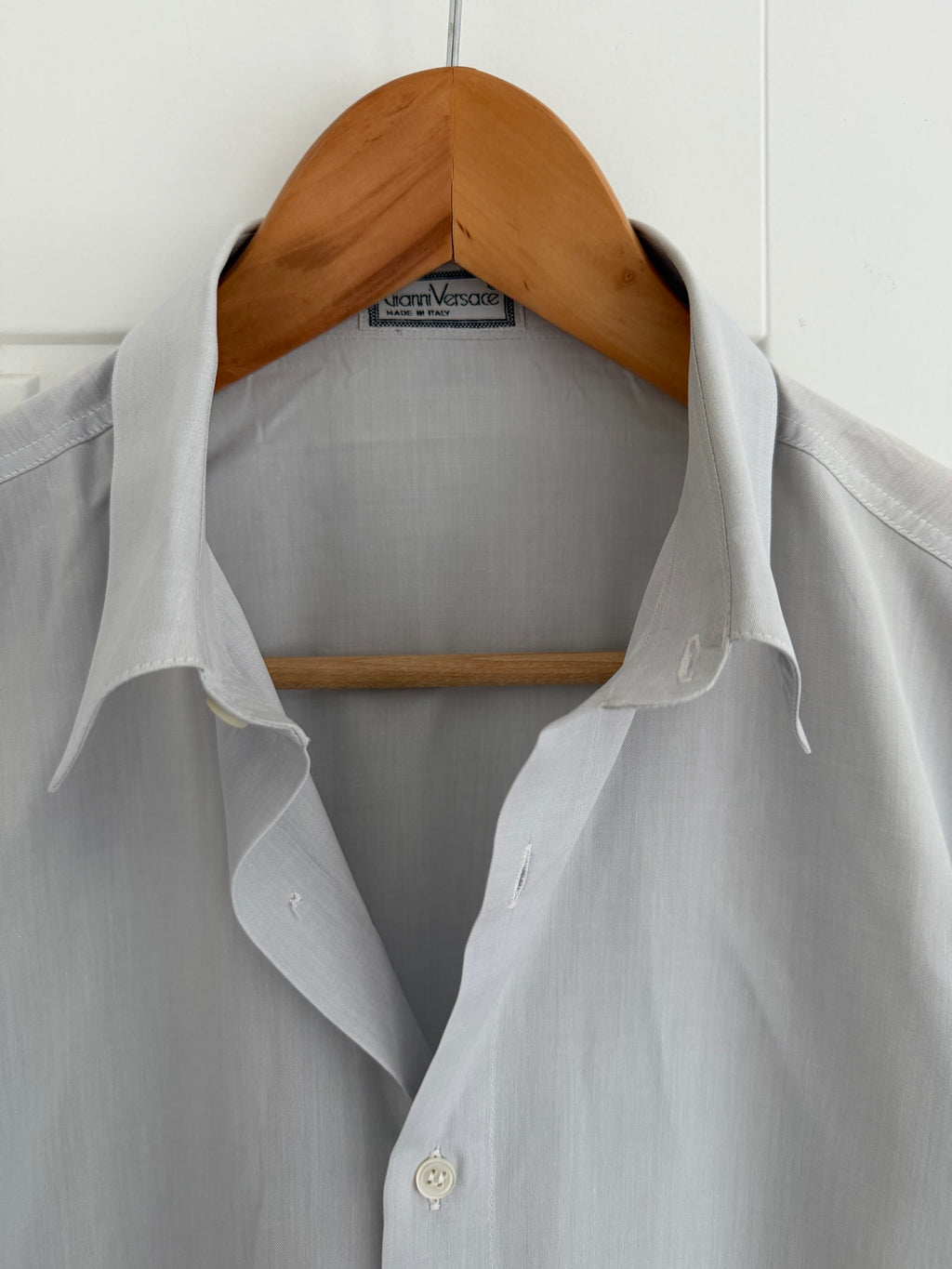 Versace 1990s Relaxed Fit Cotton Shirt - Size M