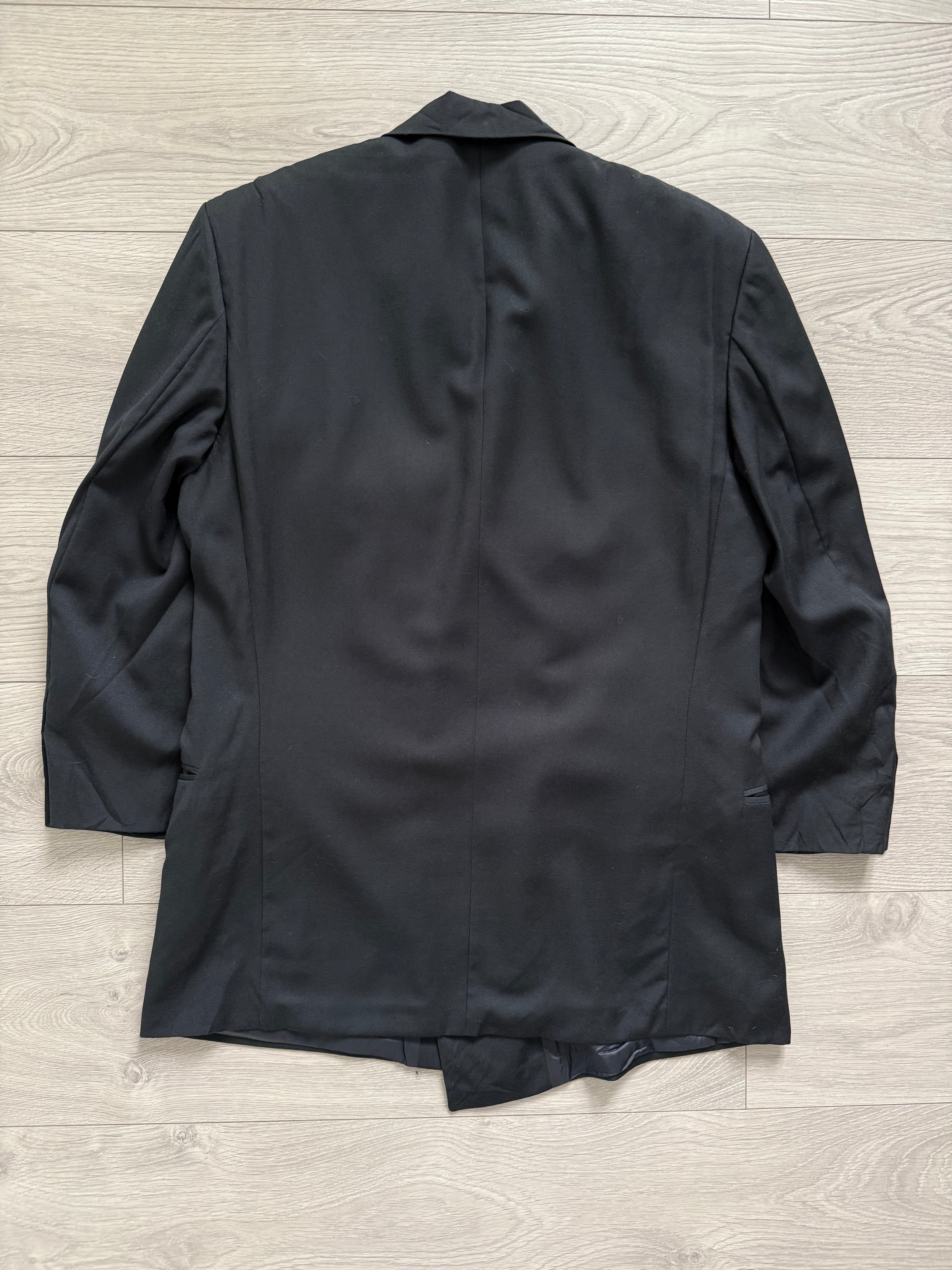 Hugo Boss 1980s 'Zeus' Double Breasted Peaked Lapel Sports Jacket Blazer - Size S