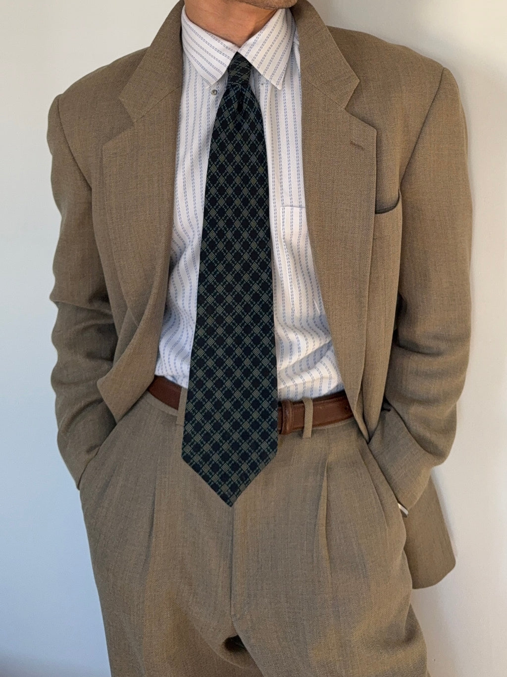 Celine 1990s Silk Tie