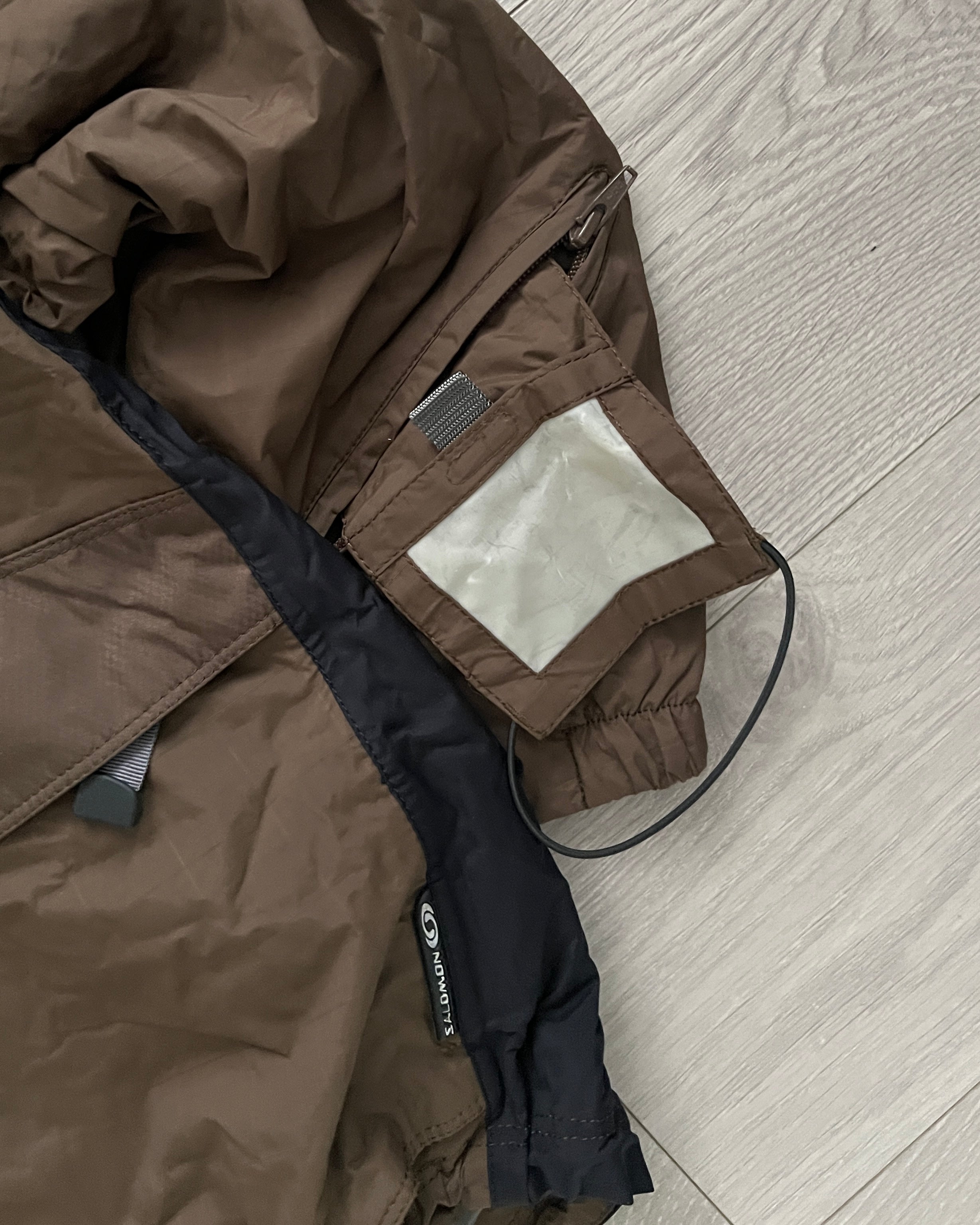 Salomon 2004 Waterproof Vent Zipper Technical Jacket - Size M