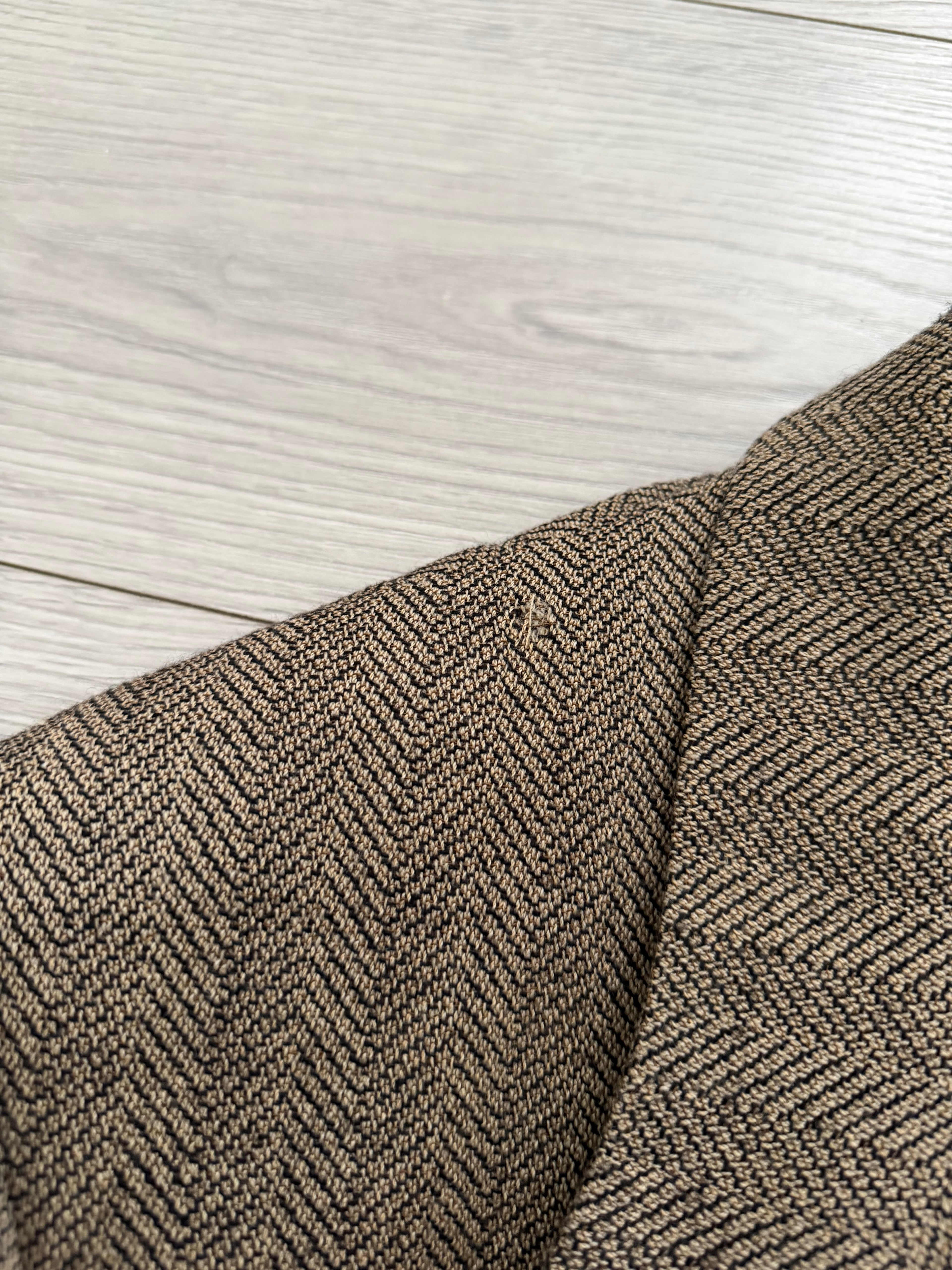 Giorgio Armani 1980s 2B Herringbone Wool Sport Jacket Blazer - Size M