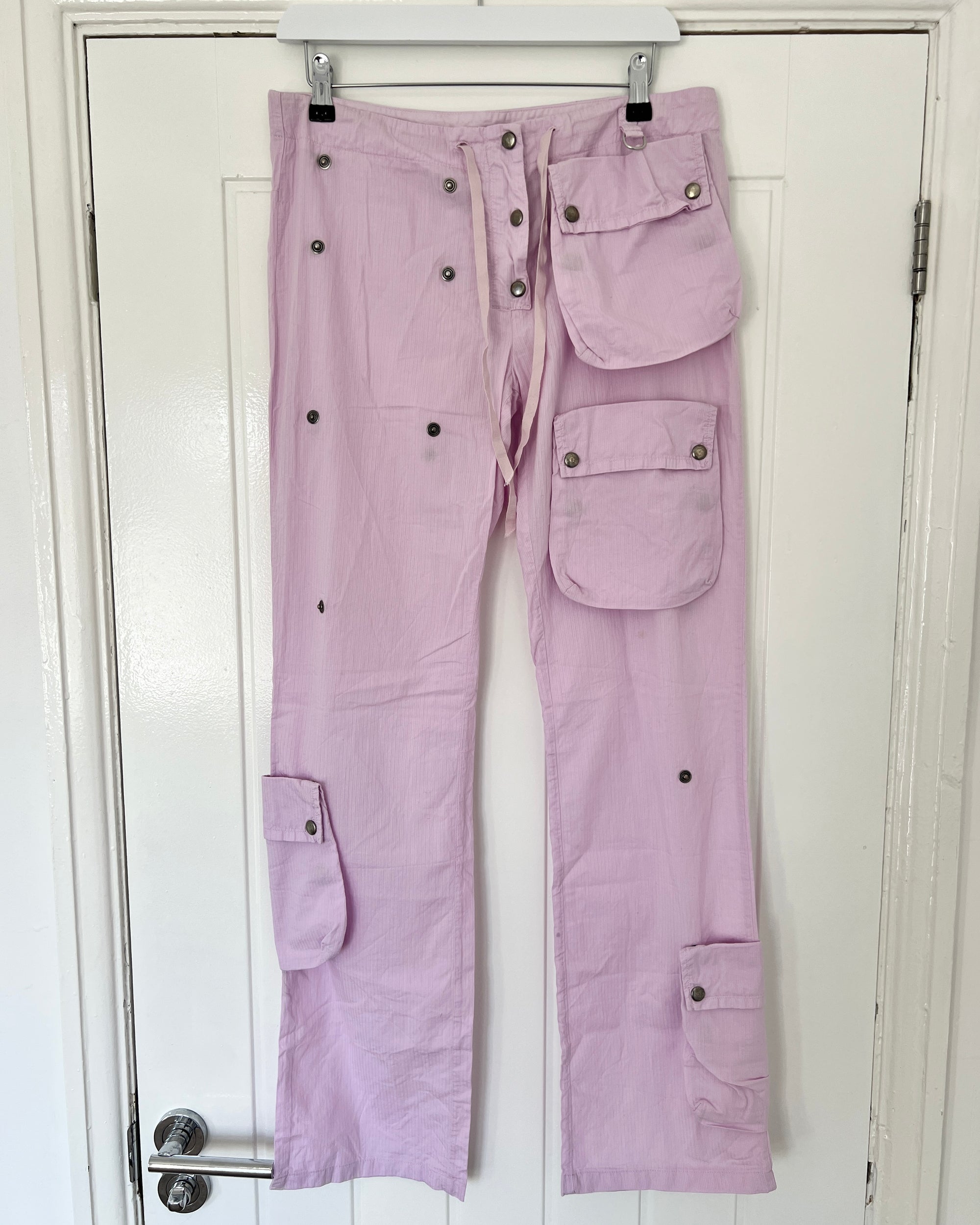 Maison Martin Margiela SS2006 Adjustable Snap Cargo Pocket Pants - Size 32