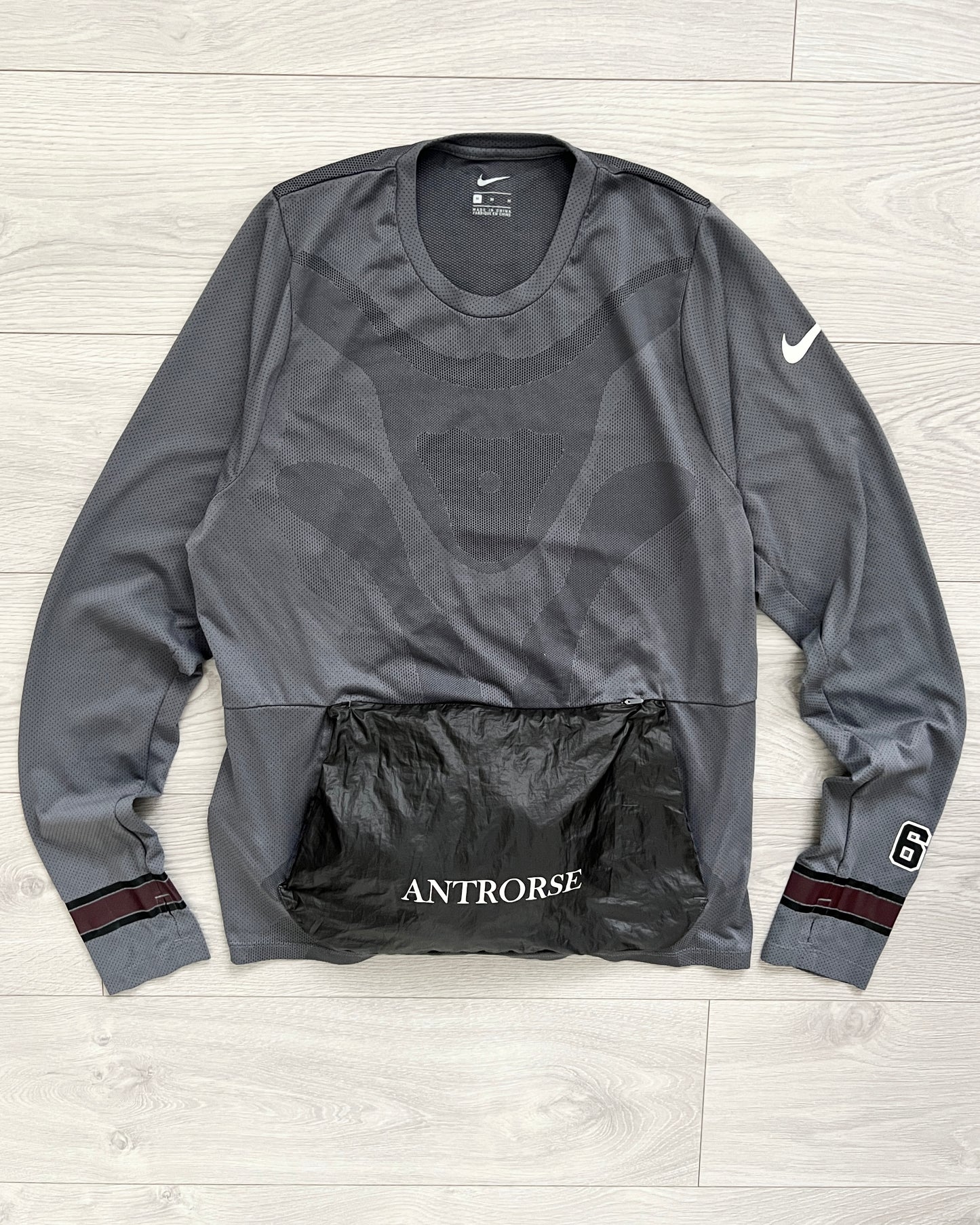 Nike Gyakusou SS2019 Sweat Map Convertible Technical Top Windbreaker - Size M