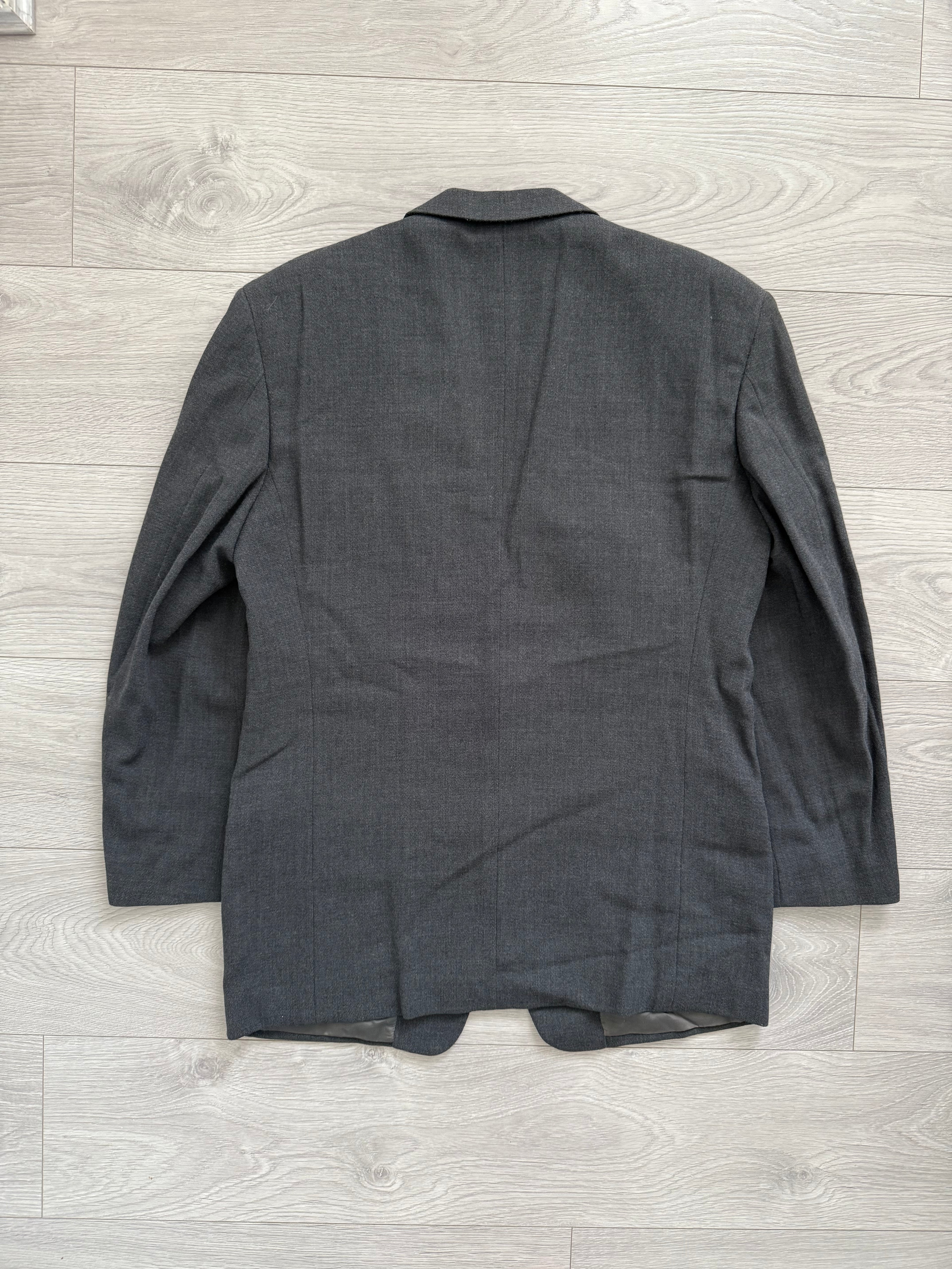 Giorgio Armani 1990s 3-B Pleated Wool Suit - Size L Jacket / 34" Waist