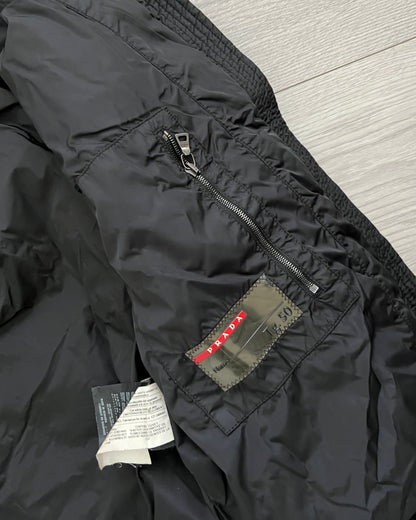 Prada Sport FW2006 Down Filled Bomber Jacket - Size M