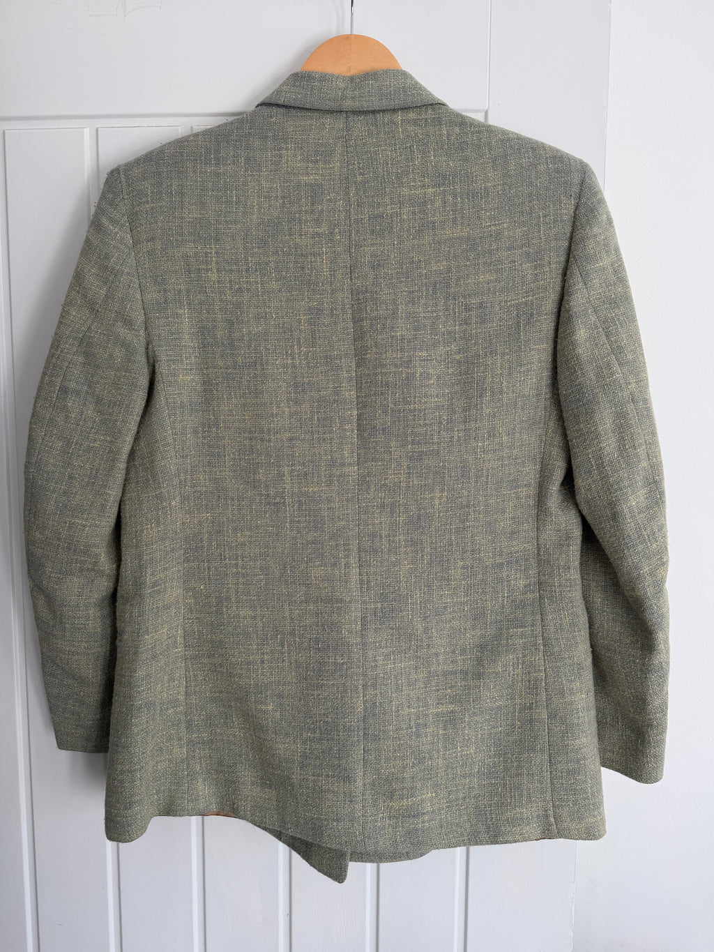 Raffinati 1990s Silk Wool Double Breasted Textured Sport Jacket Blazer  - Size S
