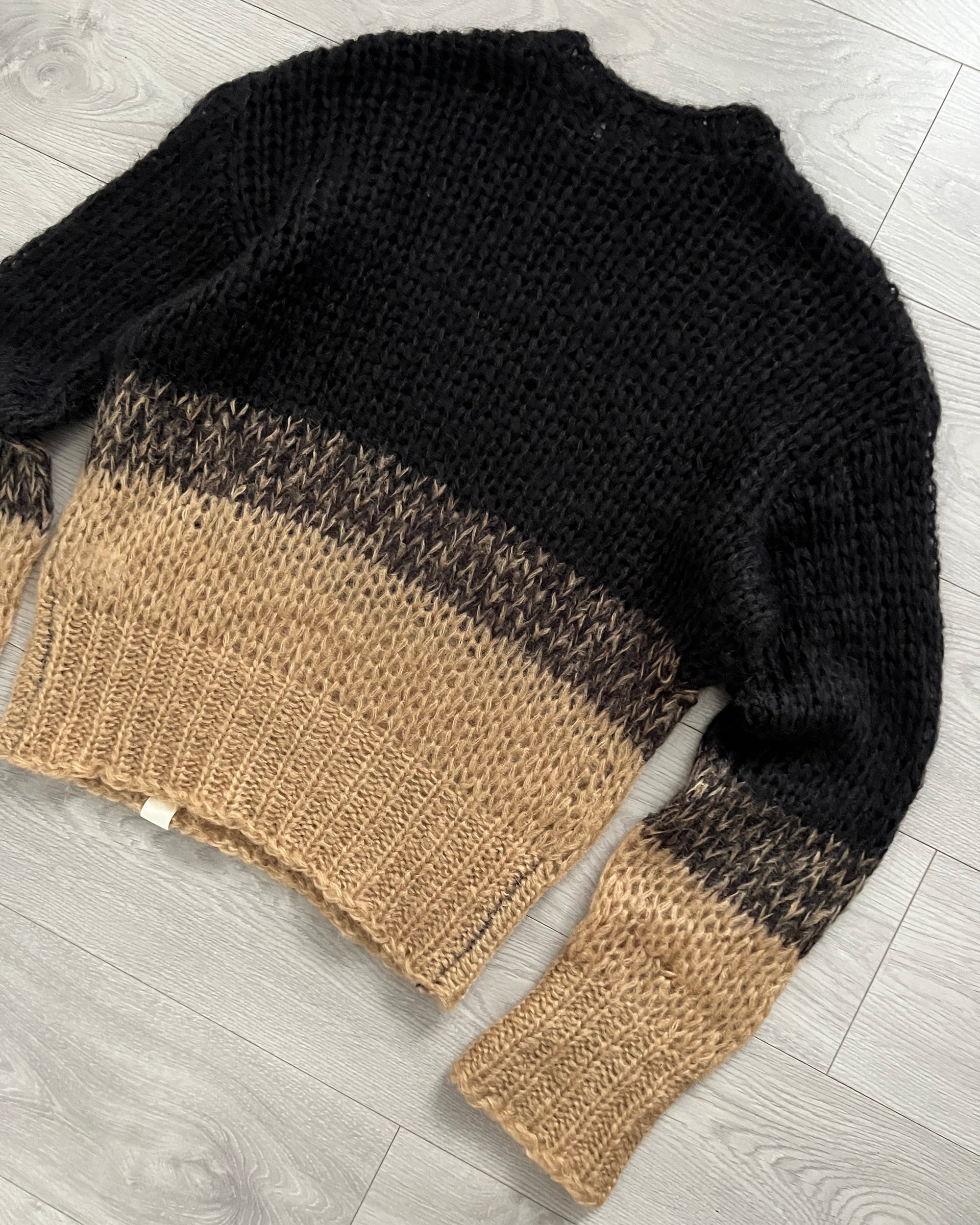 Vivienne Westwood Oversized Gradient Mohair Knit - One Size