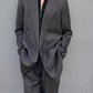 Armani 1990s Double Breasted Pleated Wool Suit - Size L Jacket / 34" Waist