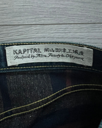 Kapital Mens Indigo Japanese Denim Jeans - Size 30