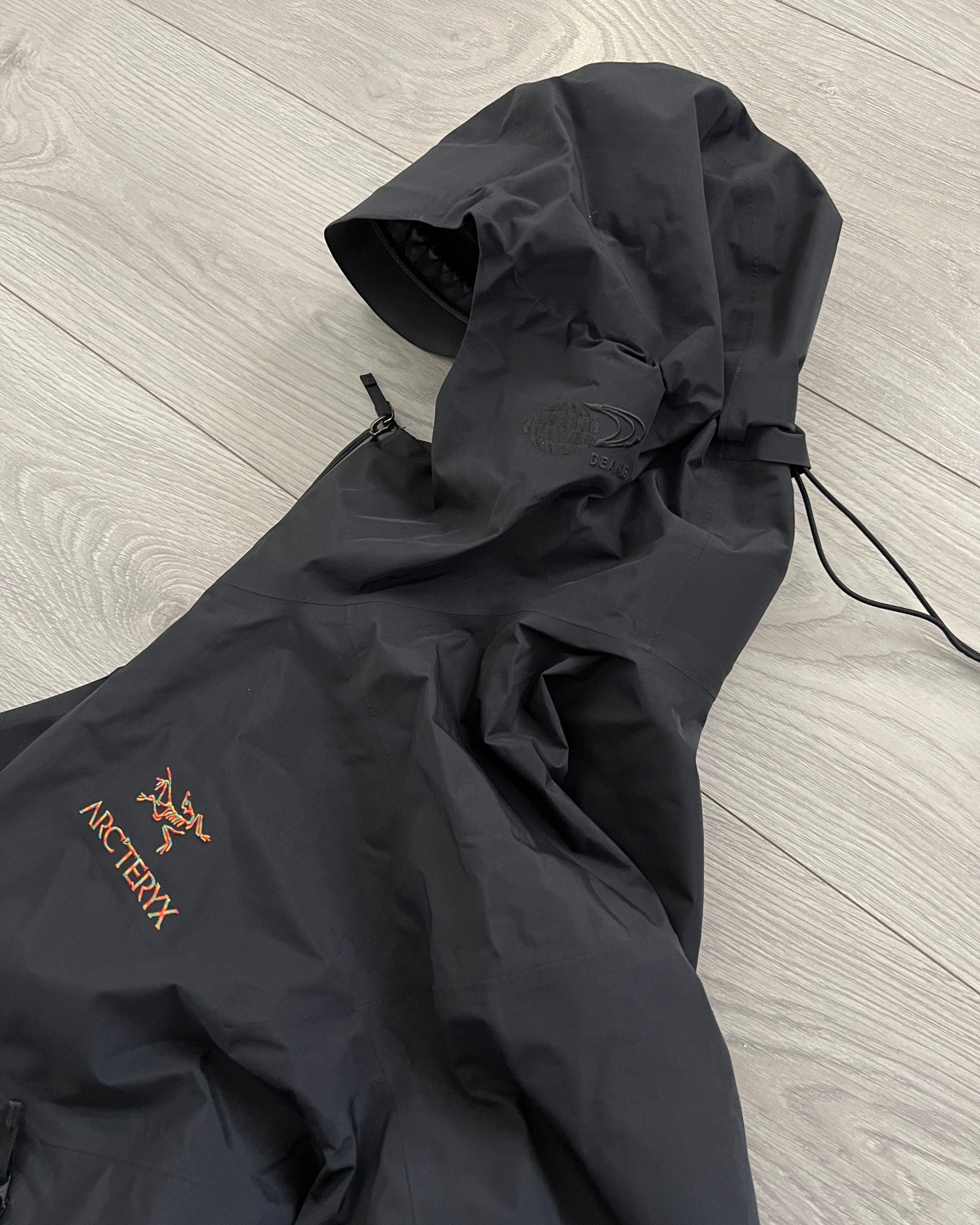 Arcteryx Beams SS2019 Zeta Gore-Tex Multi-Coloured Logo Jacket - Size S
