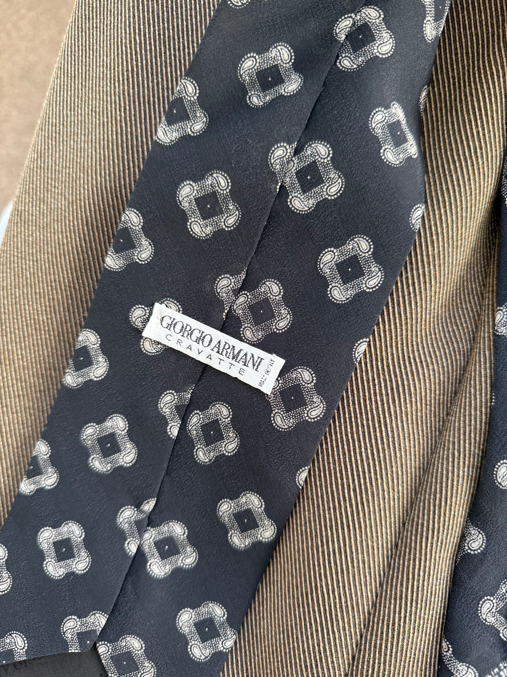 Giorgio Armani 1990s Silk Tie