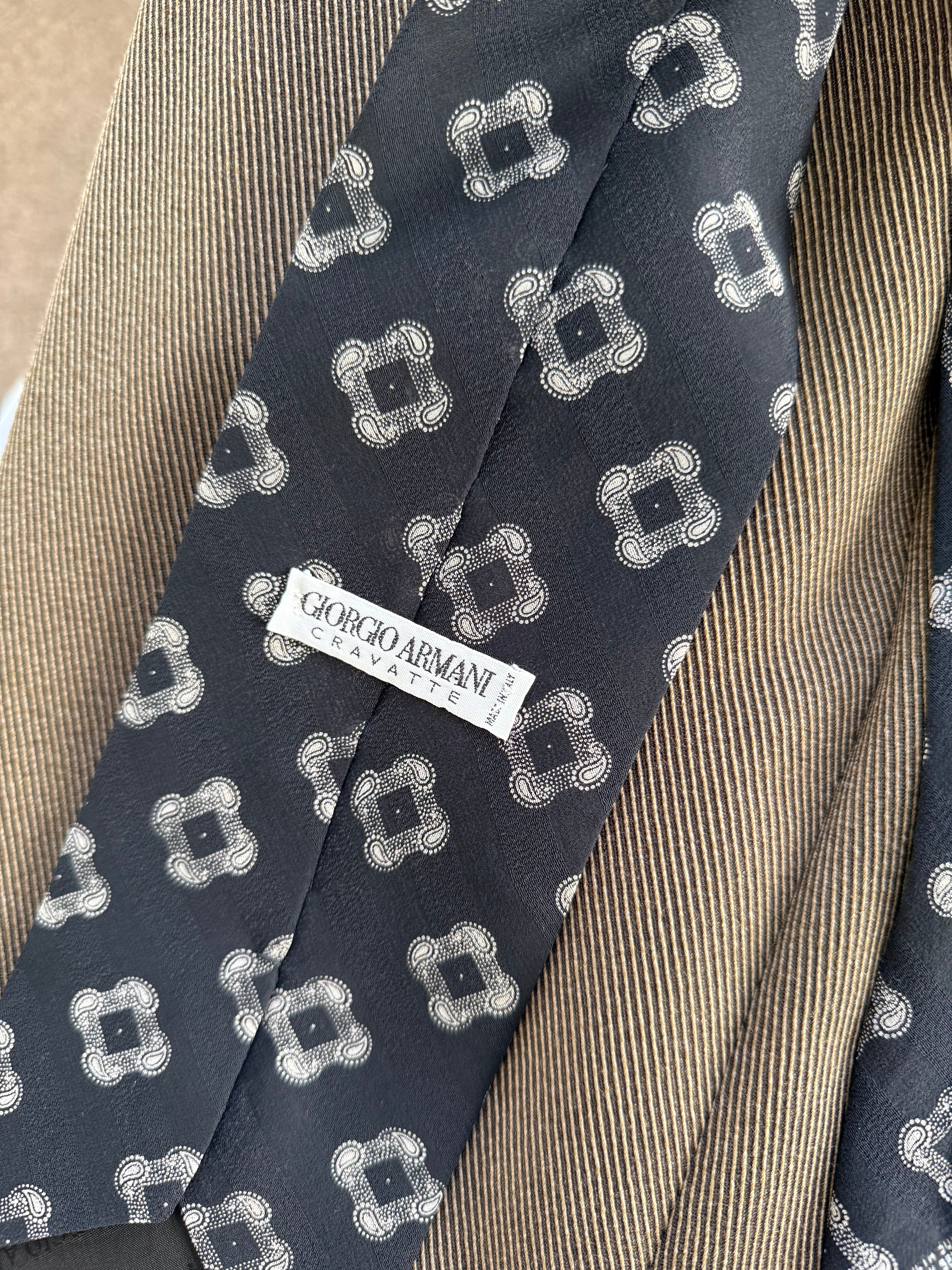 Giorgio Armani 1990s Silk Tie