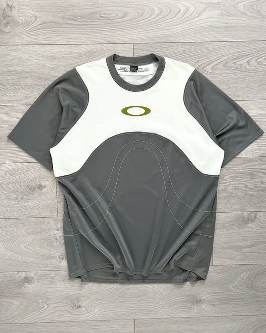 Oakley SS2008 Wave Panelled Technical T-Shirt - Size L