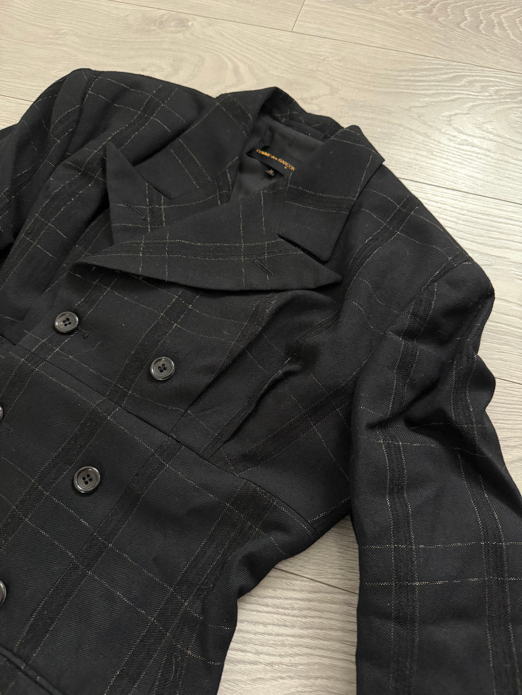 Comme Des Garcons 1990s Womens Jacket & Skirt Suit Set - Size M Womens