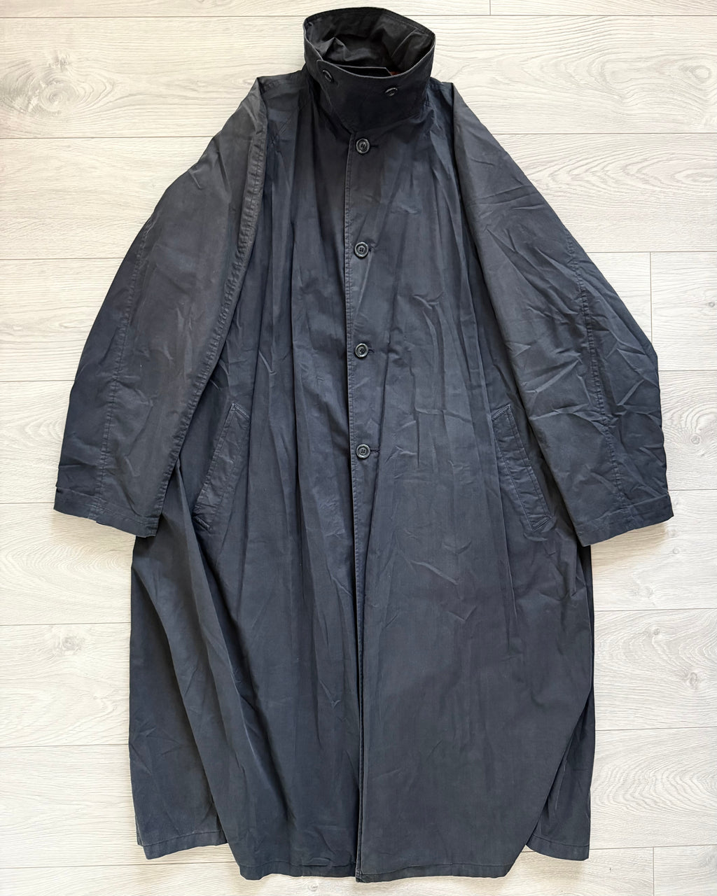 Emporio Armani 1990s Waterproof Trench Coat - Size XL