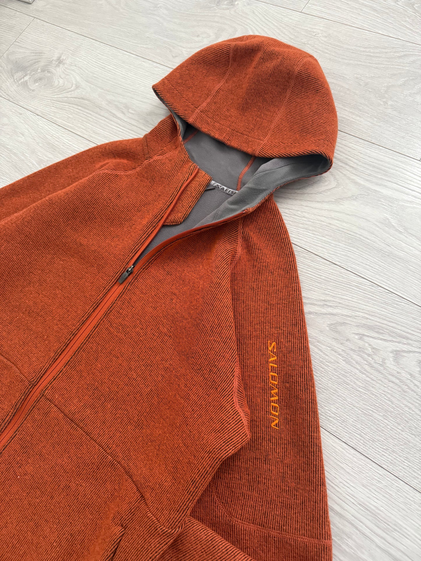 Salomon 2004 Tech Knit Fleece Lined Jacket - Size L