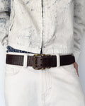 Oakley 00s Mechanical Utility Leather Belt - Size 32 to 36