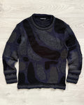 Issey Miyake AW06' Geometric Knit Sweater - Size M