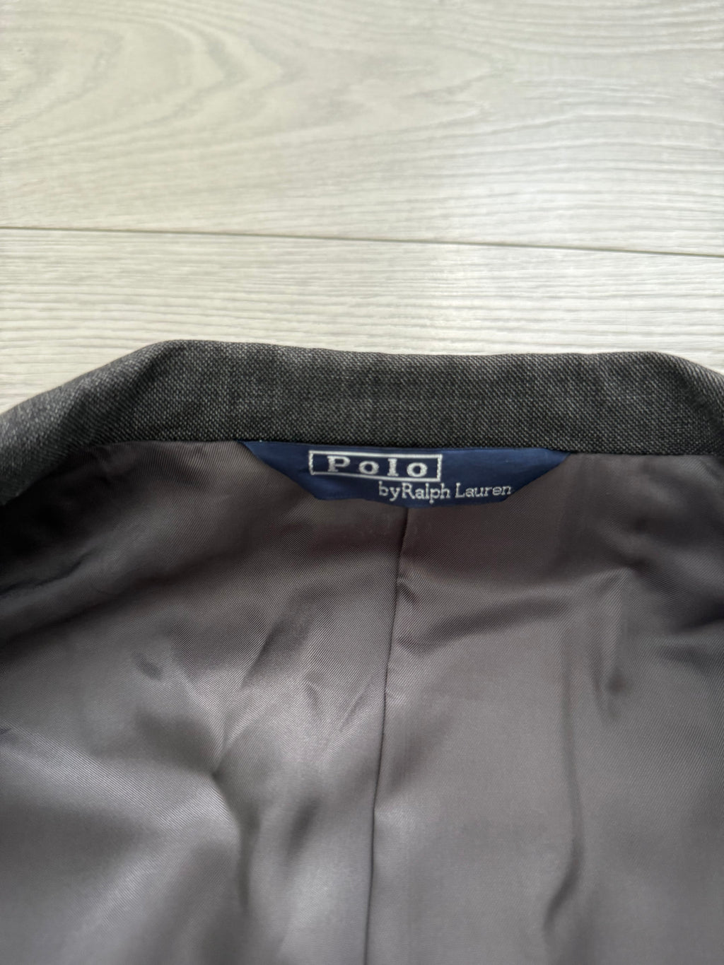 Ralph Lauren 1990s 2B Wool Grey Double-Pleated Suit - Size M Jacket / 32" Waist