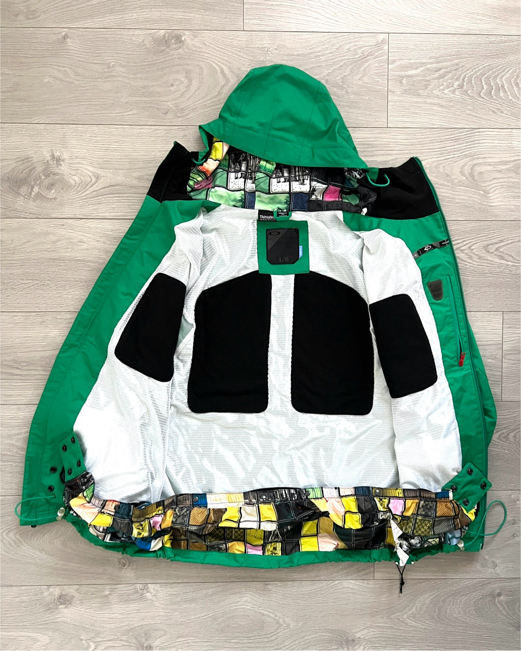Oakley FW2011 Thinsulate Fleece Mapped Dual Magnet Vent Jacket - Size L