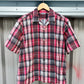 Comme Des Garcons Homme SS03' Shadow Plaid Shirt - Size M